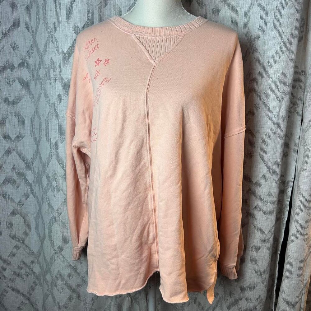 Aerie Women's Pink Sweatshirt